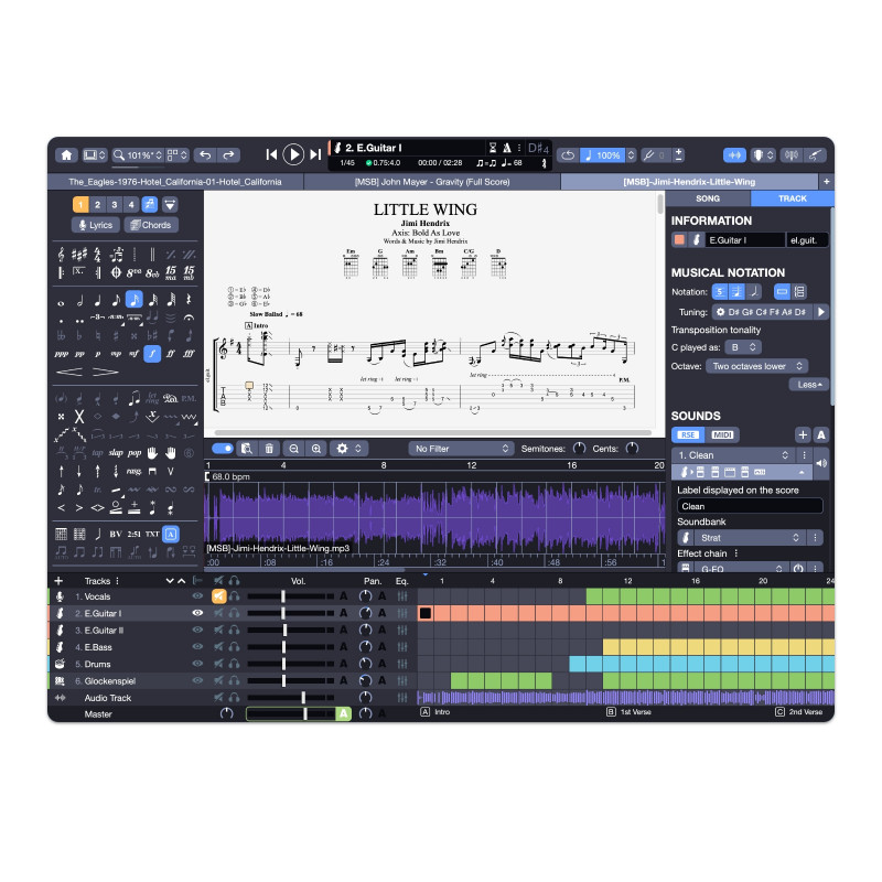 Comprar actualización de Guitar Pro 8