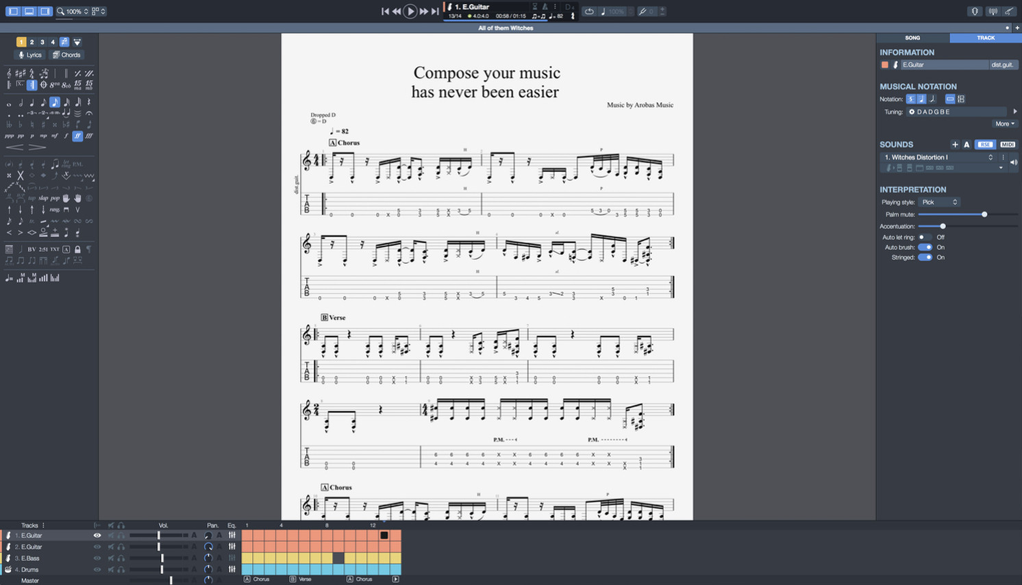 download the new version for android Guitar Pro 8.1.1.17