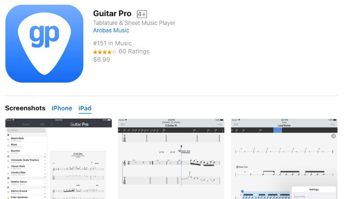 guitar pro mobile free download